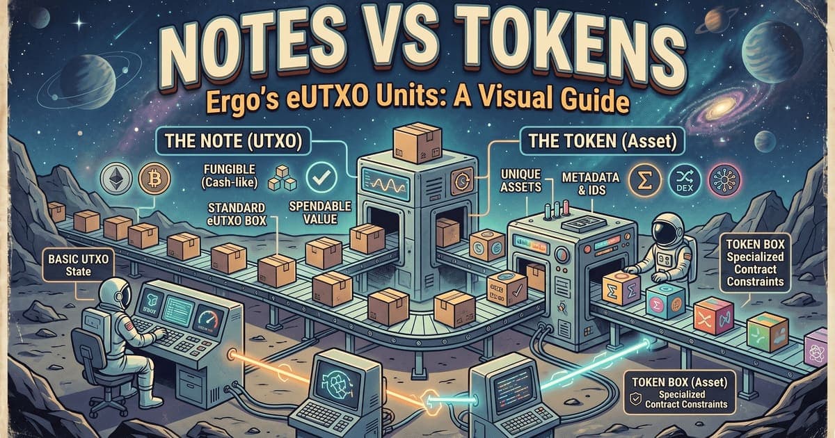 Notes vs Tokens: Programmable Bearer Instruments for AI Agent Payments — Ergo Platform