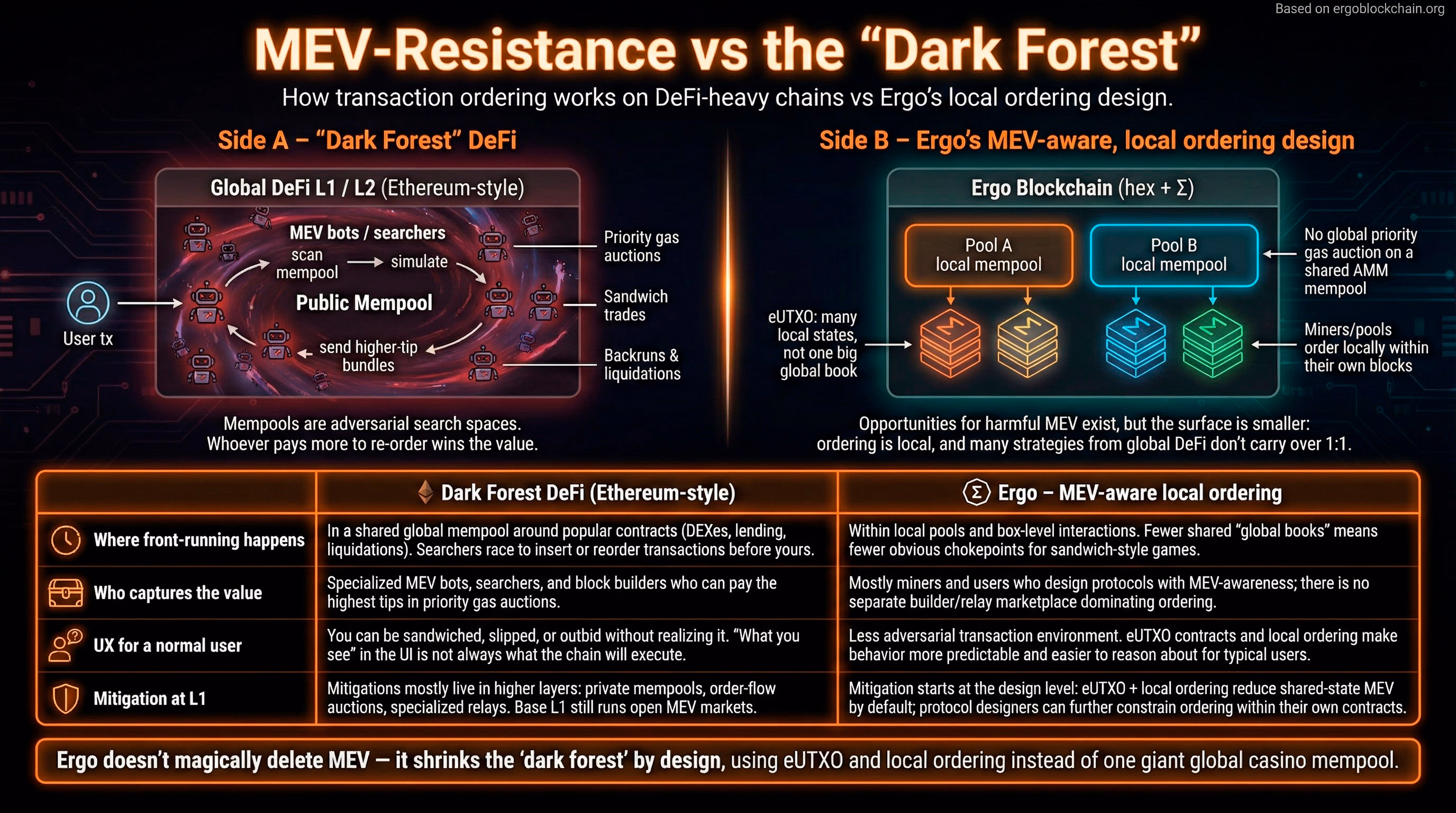 MEV-Resistance vs the 'Dark Forest'